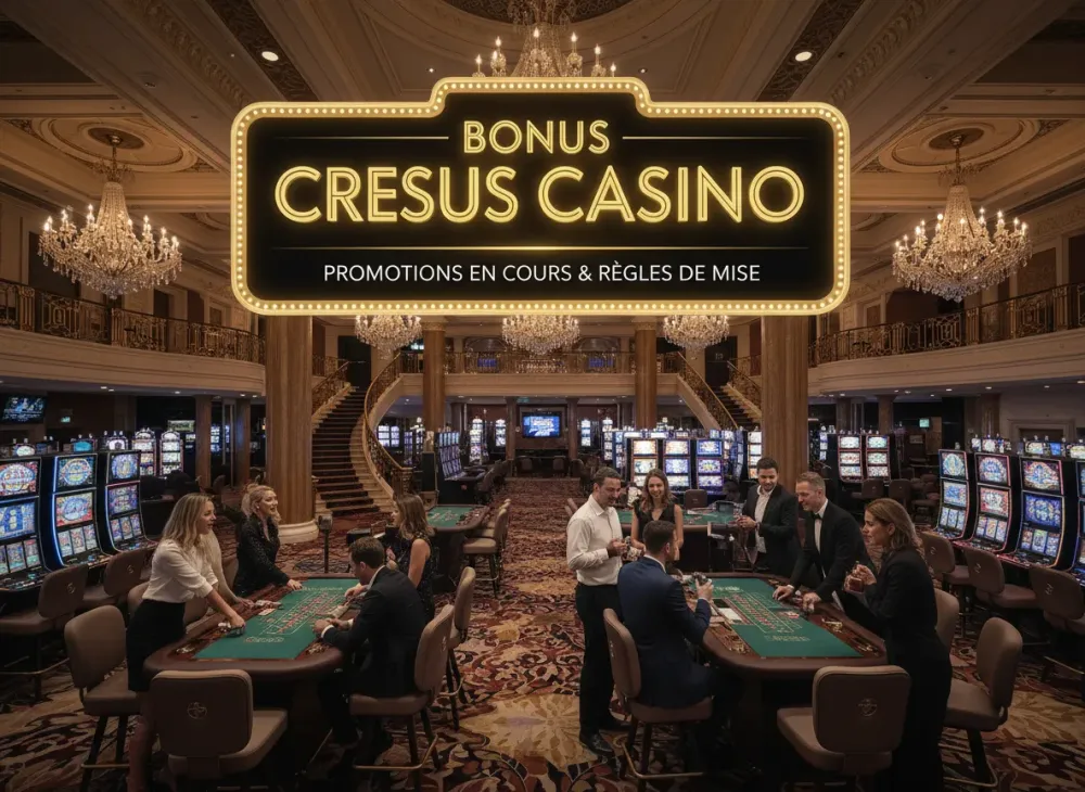 Bonus Cresus Casino – promotions en cours et règles de mise