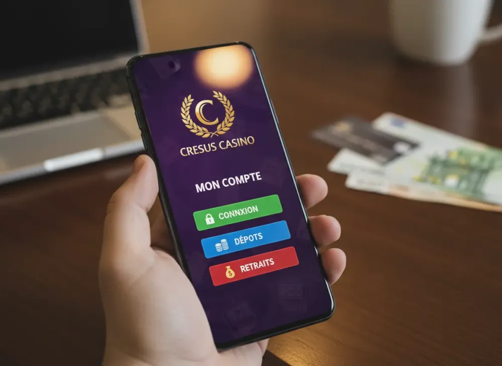Cresus Casino mon compte – connexion, dépôts et retraits